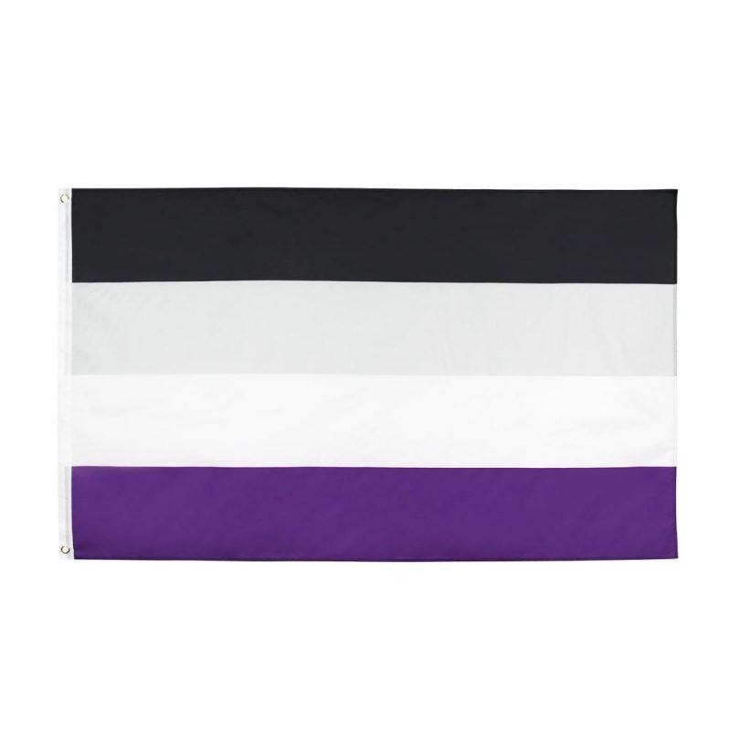 drapeau asexuel